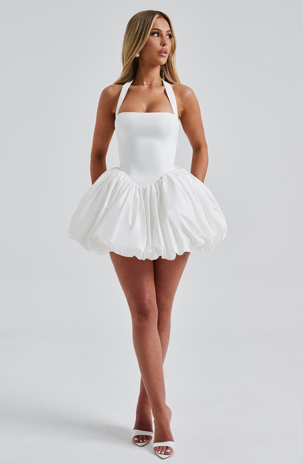 Vestido Mini Maricia - Marfil