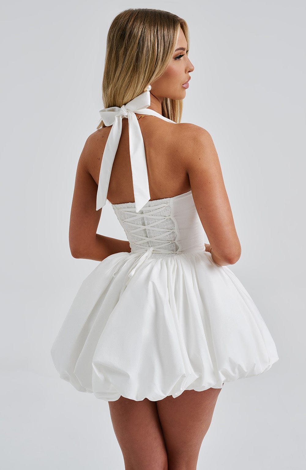 Vestido Mini Maricia - Marfil