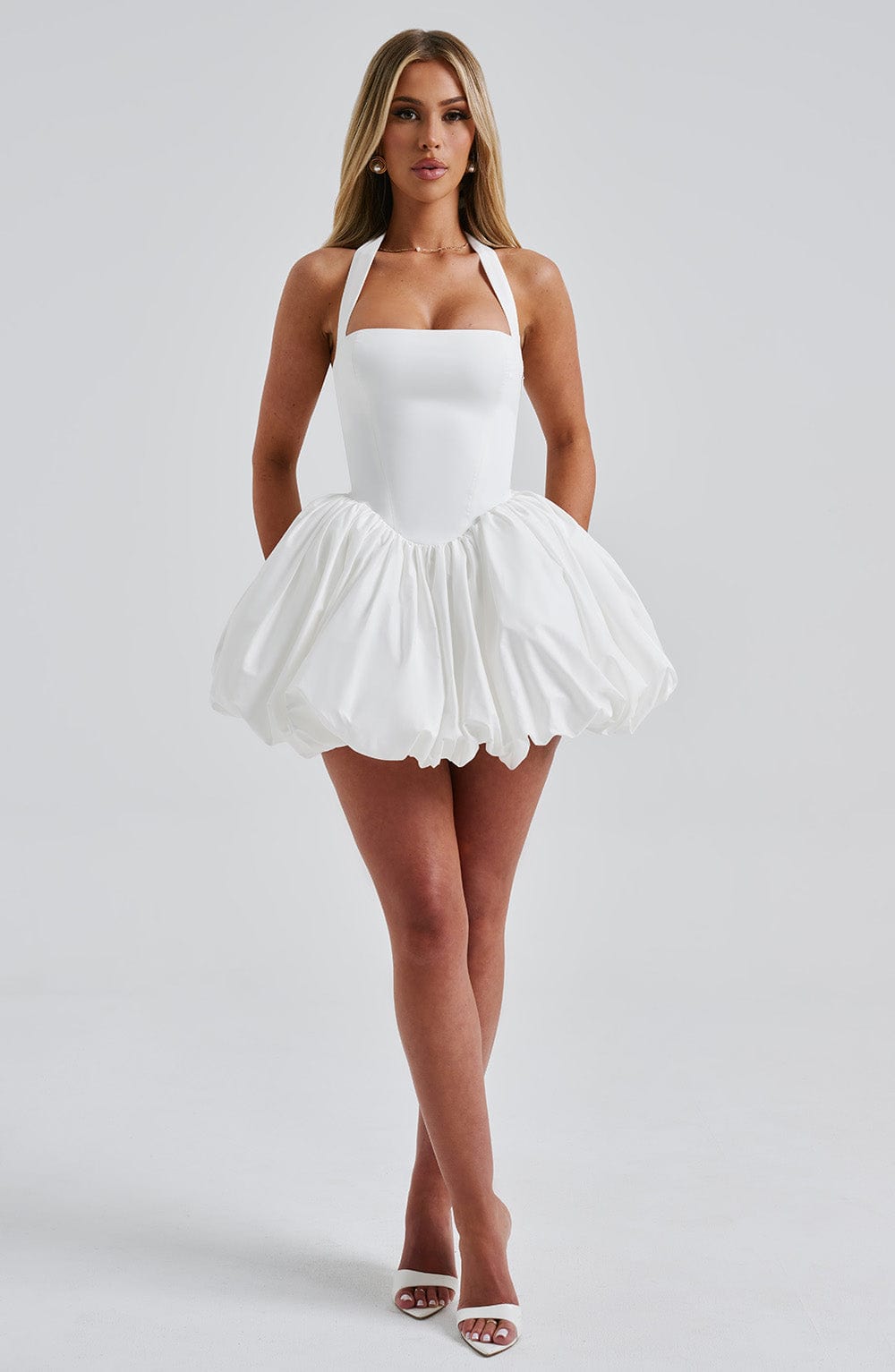 Vestido Mini Maricia - Marfil