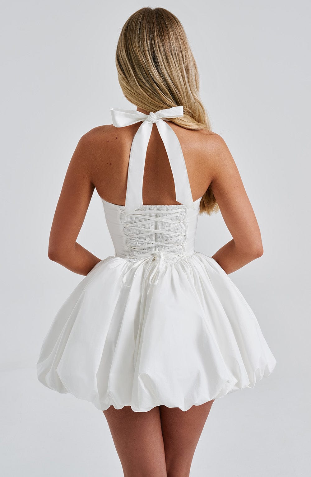 Vestido Mini Maricia - Marfil