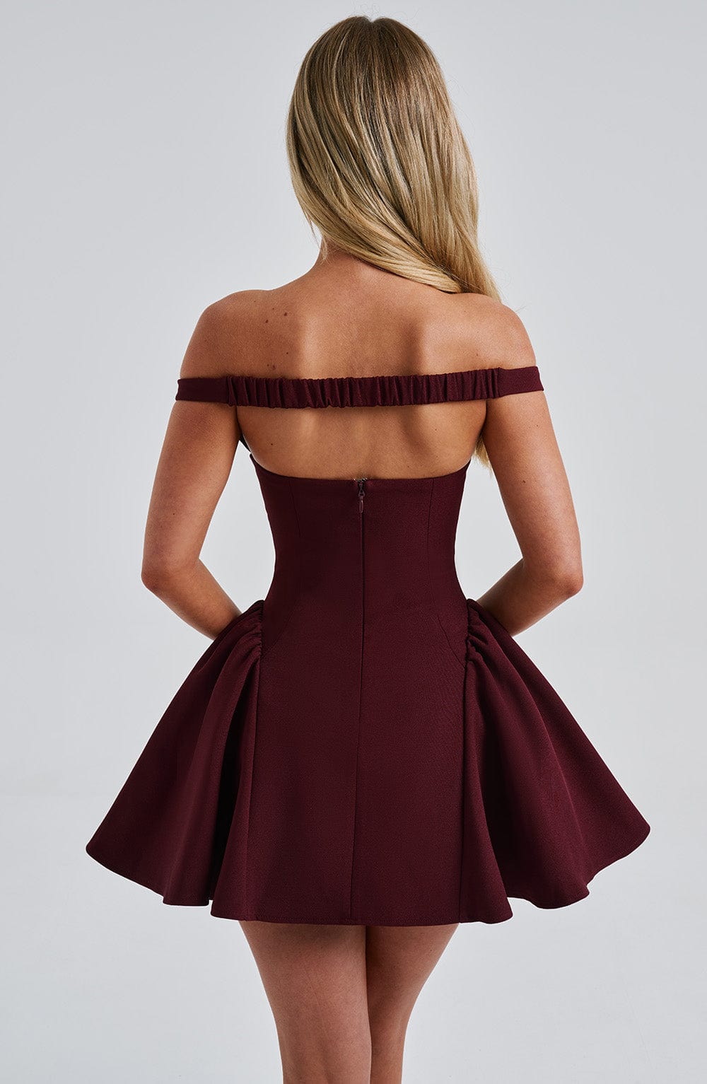 Vestido Mini Marla - Laca Cereza