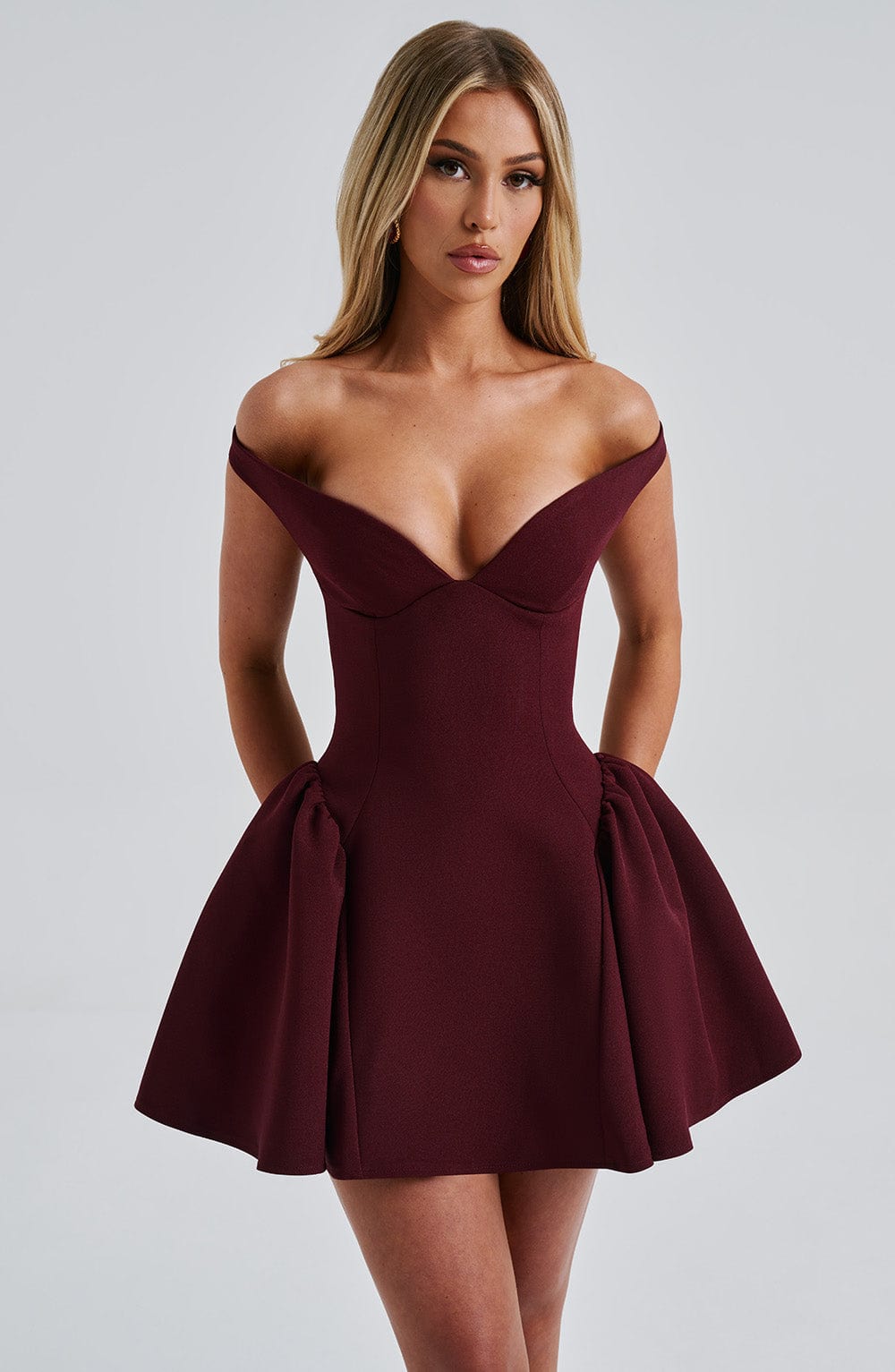 Vestido Mini Marla - Laca Cereza