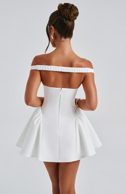 Vestido Mini Marla - Marfil