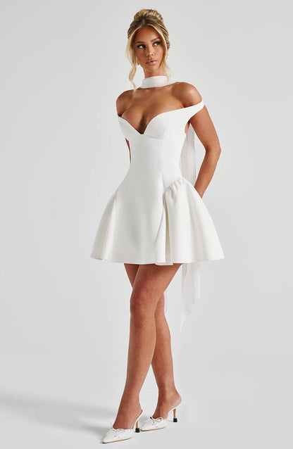 Vestido Mini Marla - Marfil