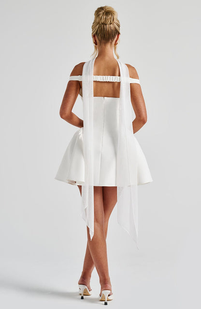 Vestido Mini Marla - Marfil