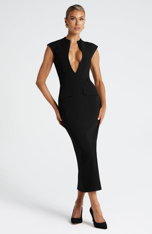 Vestido Midi Nellie - Negro