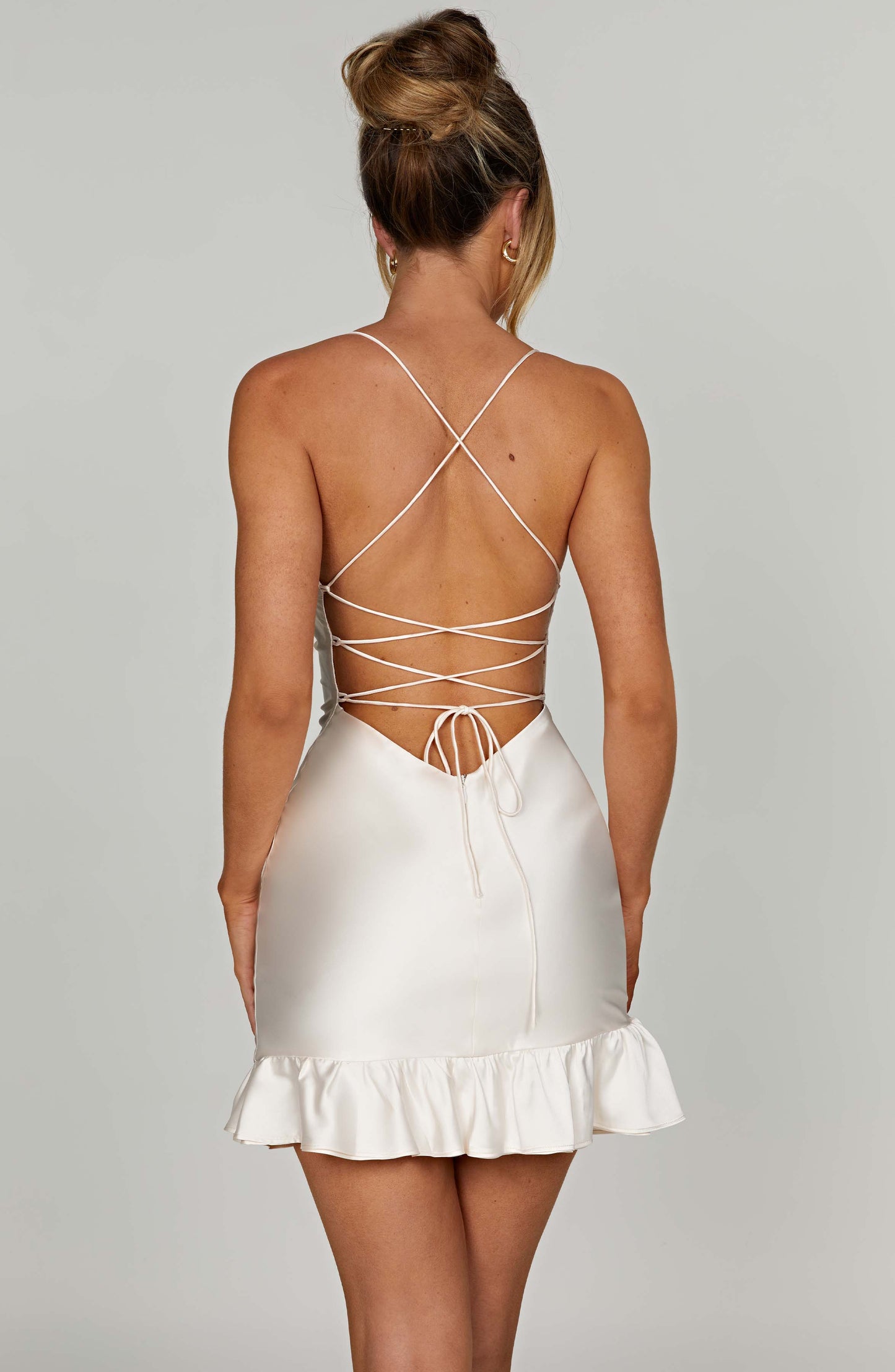 Vestido Mini Nicola - Marfil