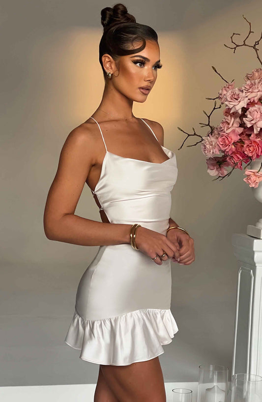 Vestido Mini Nicola - Marfil