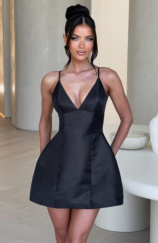 Vestido Mini Nicole - Negro
