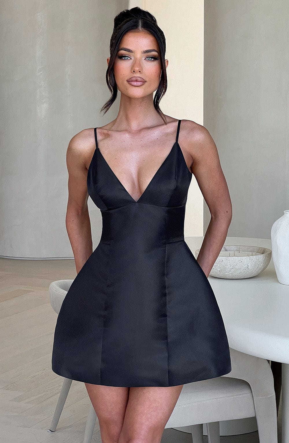Vestido Mini Nicole - Negro
