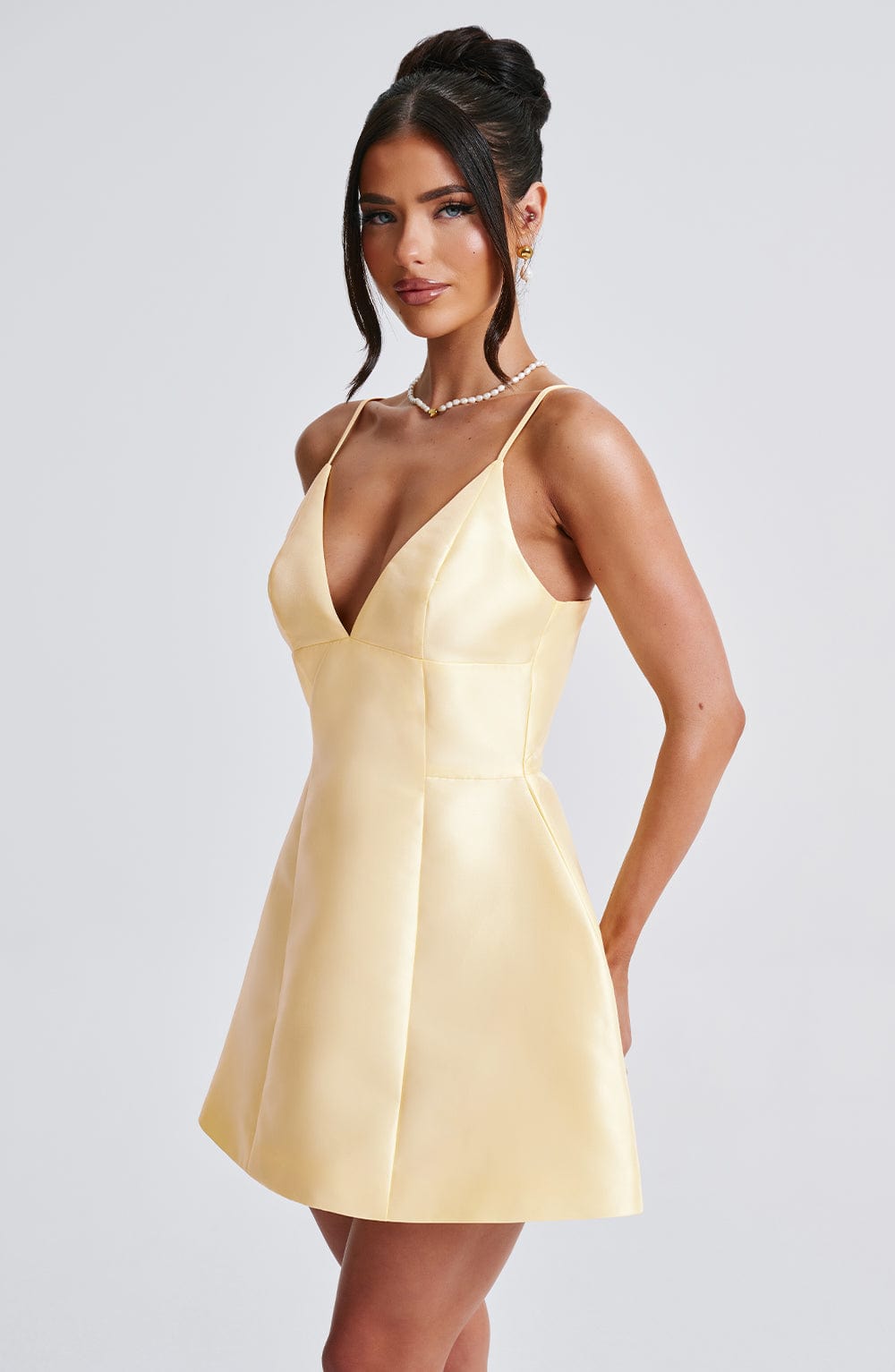 Vestido Mini Nicole - Limón