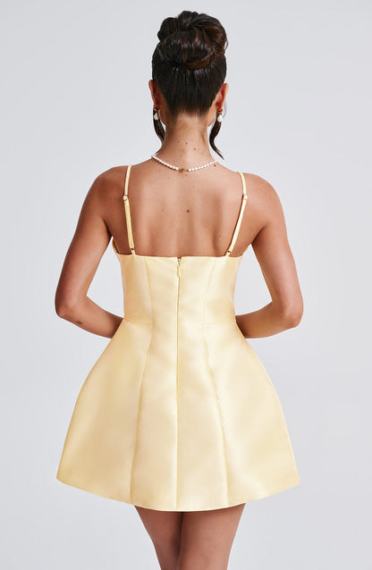 Vestido Mini Nicole - Limón