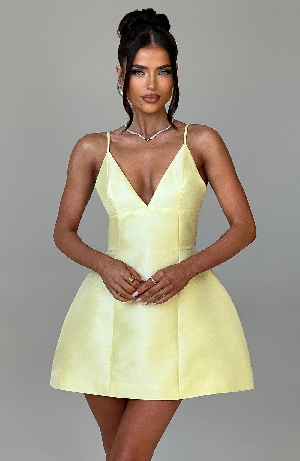Vestido Mini Nicole - Limón