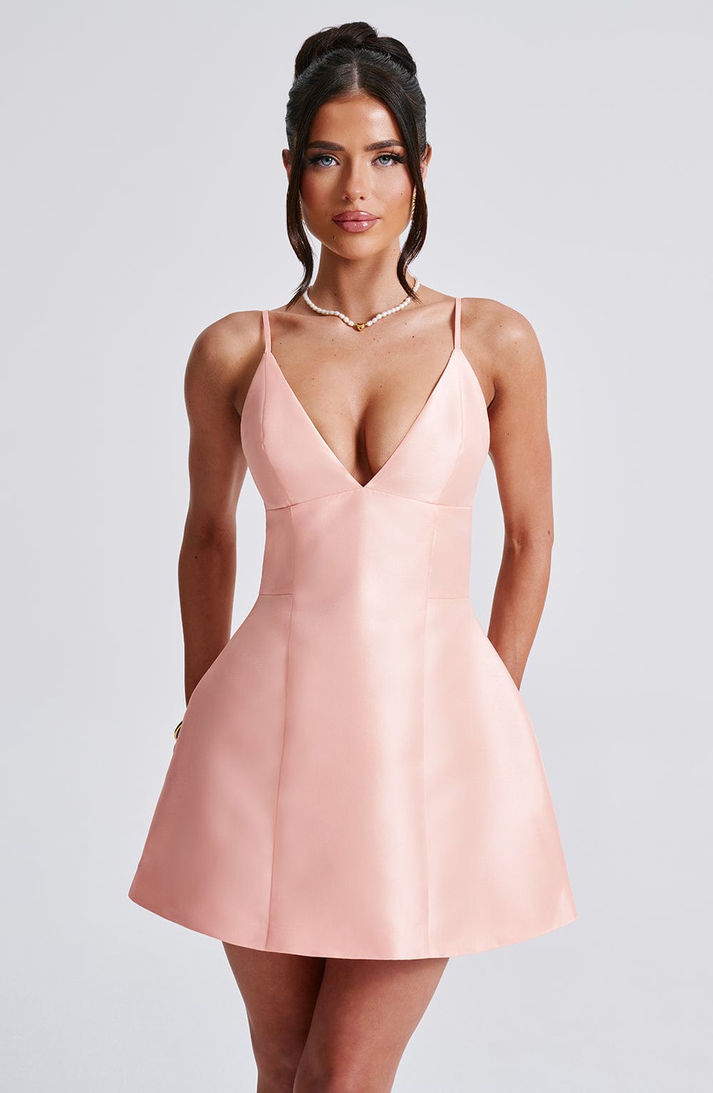 Vestido Mini Nicole - Durazno