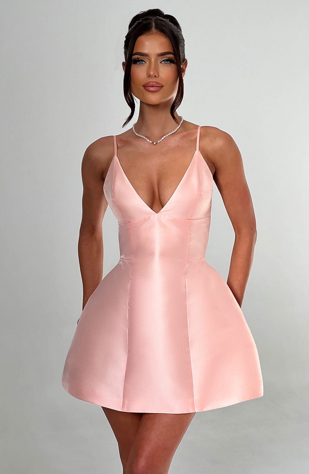 Vestido Mini Nicole - Durazno
