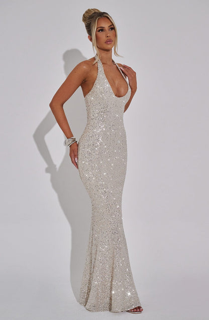 Vestido Maxi Odette - Champagne