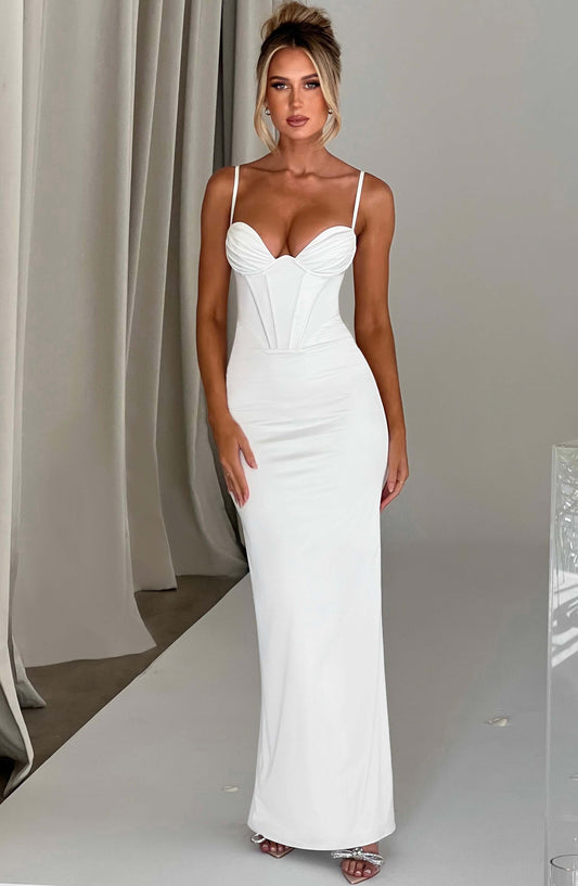Vestido Maxi Onika - Marfil