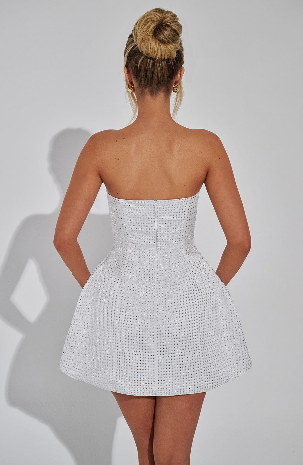 Vestido Mini Paloma - Marfil