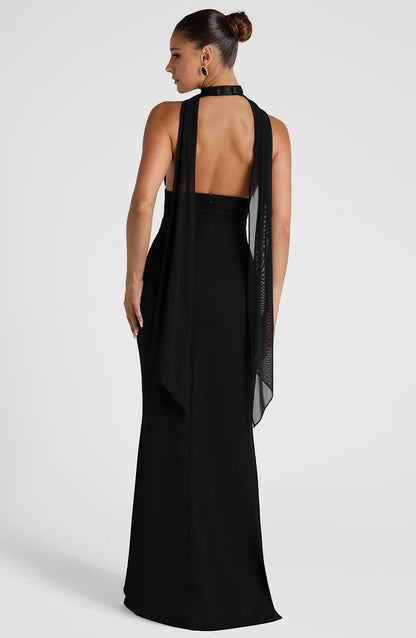 Vestido Maxi Paulina - Negro
