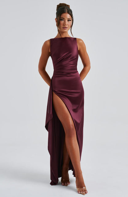 Vestido Maxi Peggy - Laca de Cereza