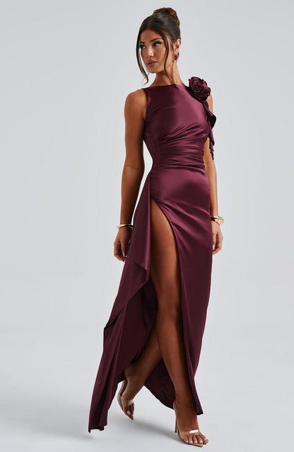 Vestido Maxi Peggy - Laca de Cereza