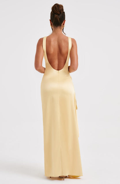 Vestido Maxi Peggy - Limón