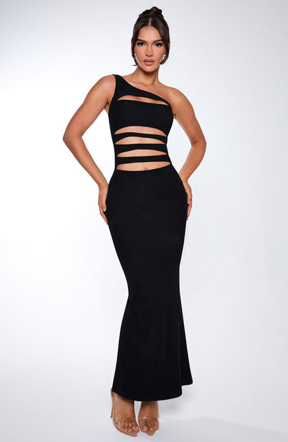 vestido maxi Phoenix - Negro