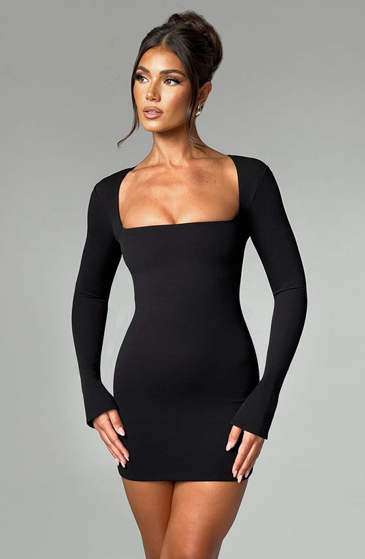 Vestido Mini Priya - Negro