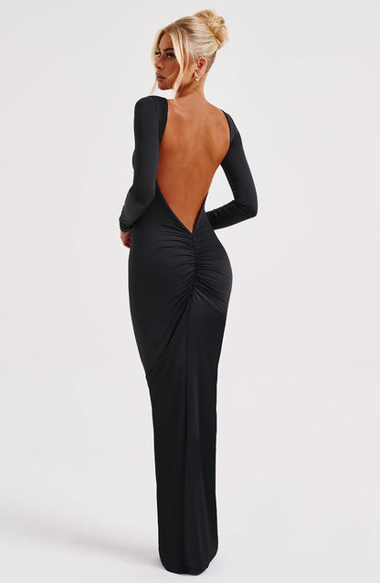 Vestido Maxi Rameesha - Negro