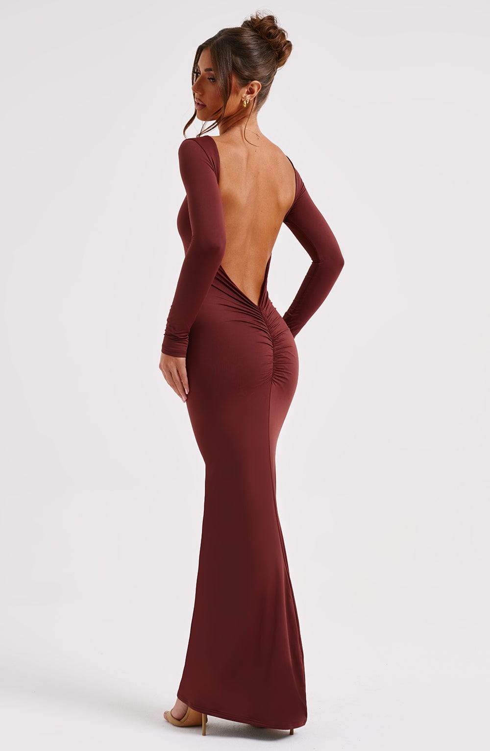 Vestido Maxi Rameesha - Marrón