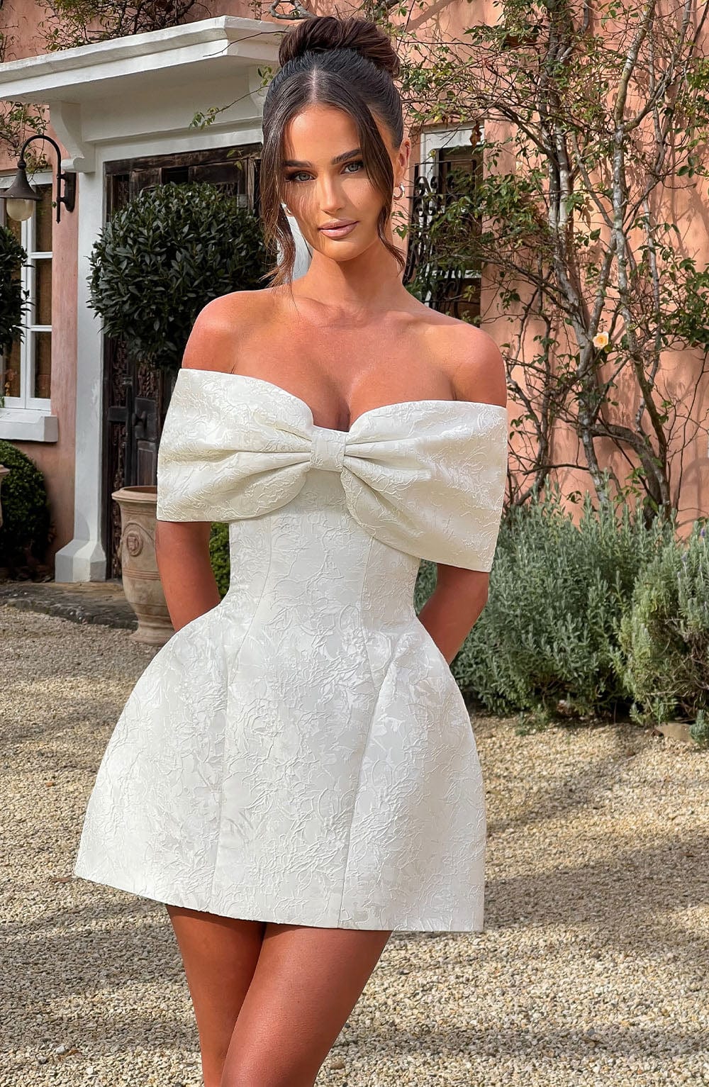 Vestido Mini Raquel - Marfil