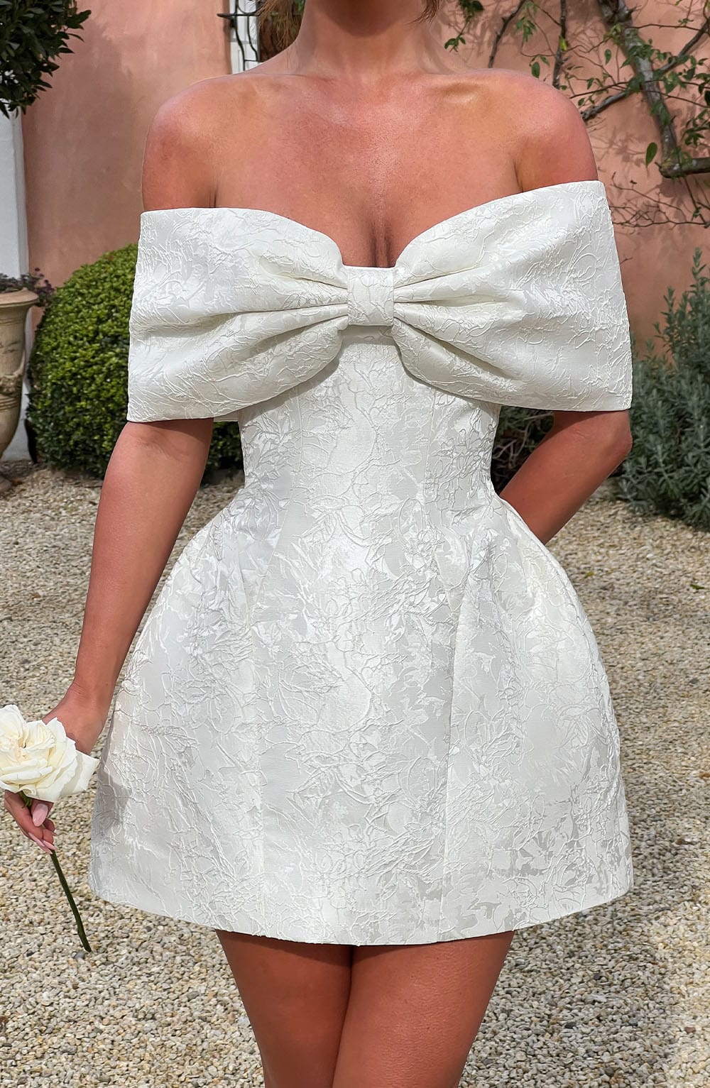 Vestido Mini Raquel - Marfil