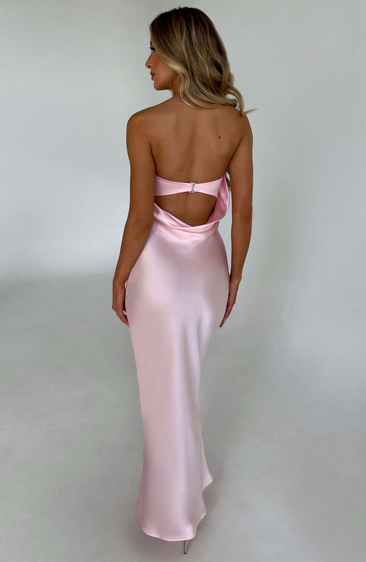 Vestido Maxi Rheanna - Rosa empolvado