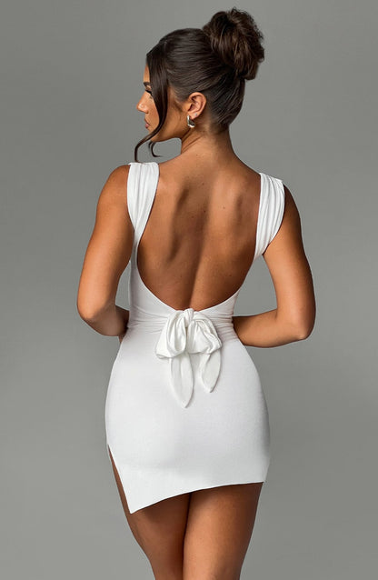 Vestido Mini Ria - Marfil
