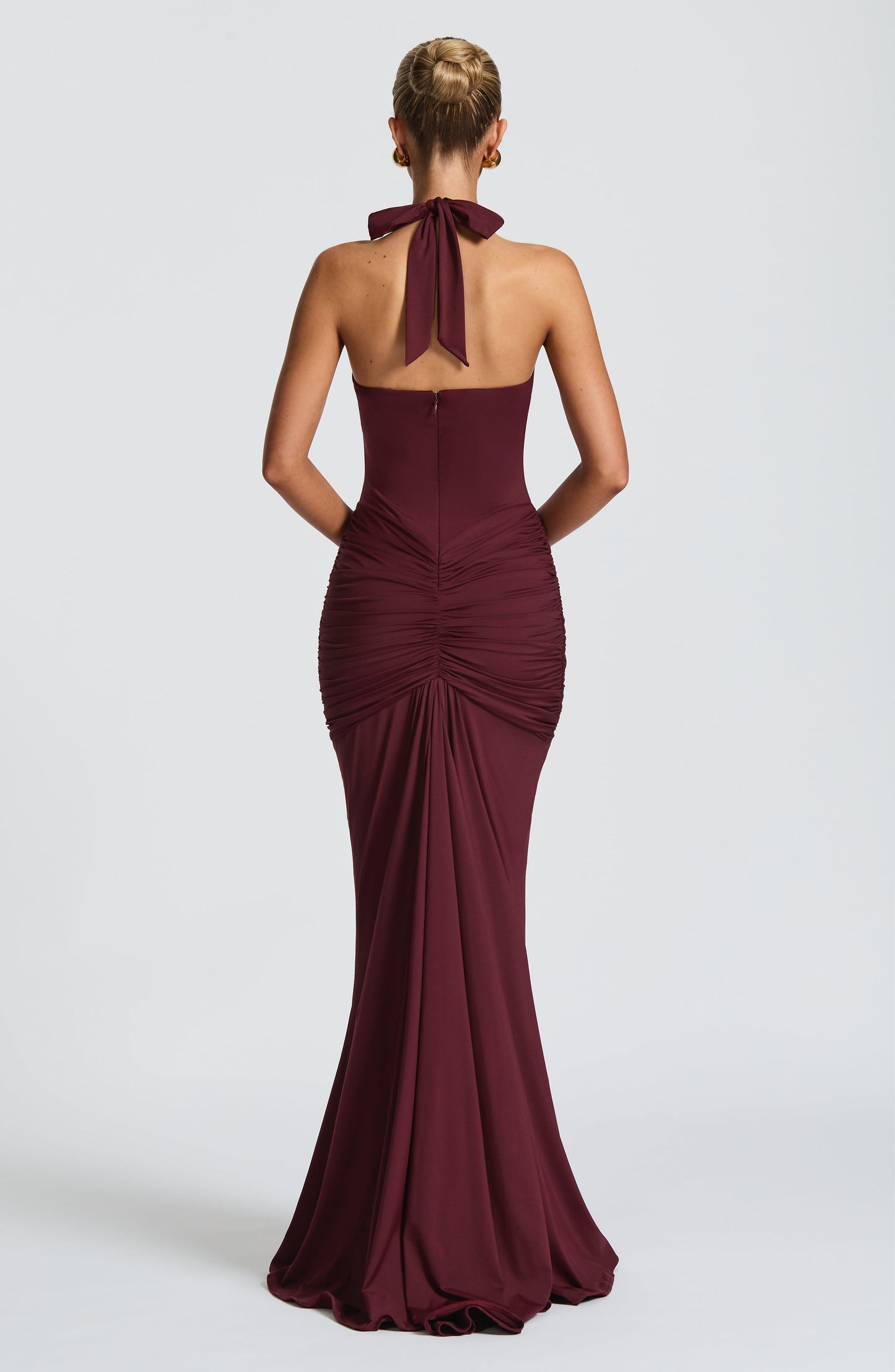 Vestido Maxi Rosetta - Laca Cereza