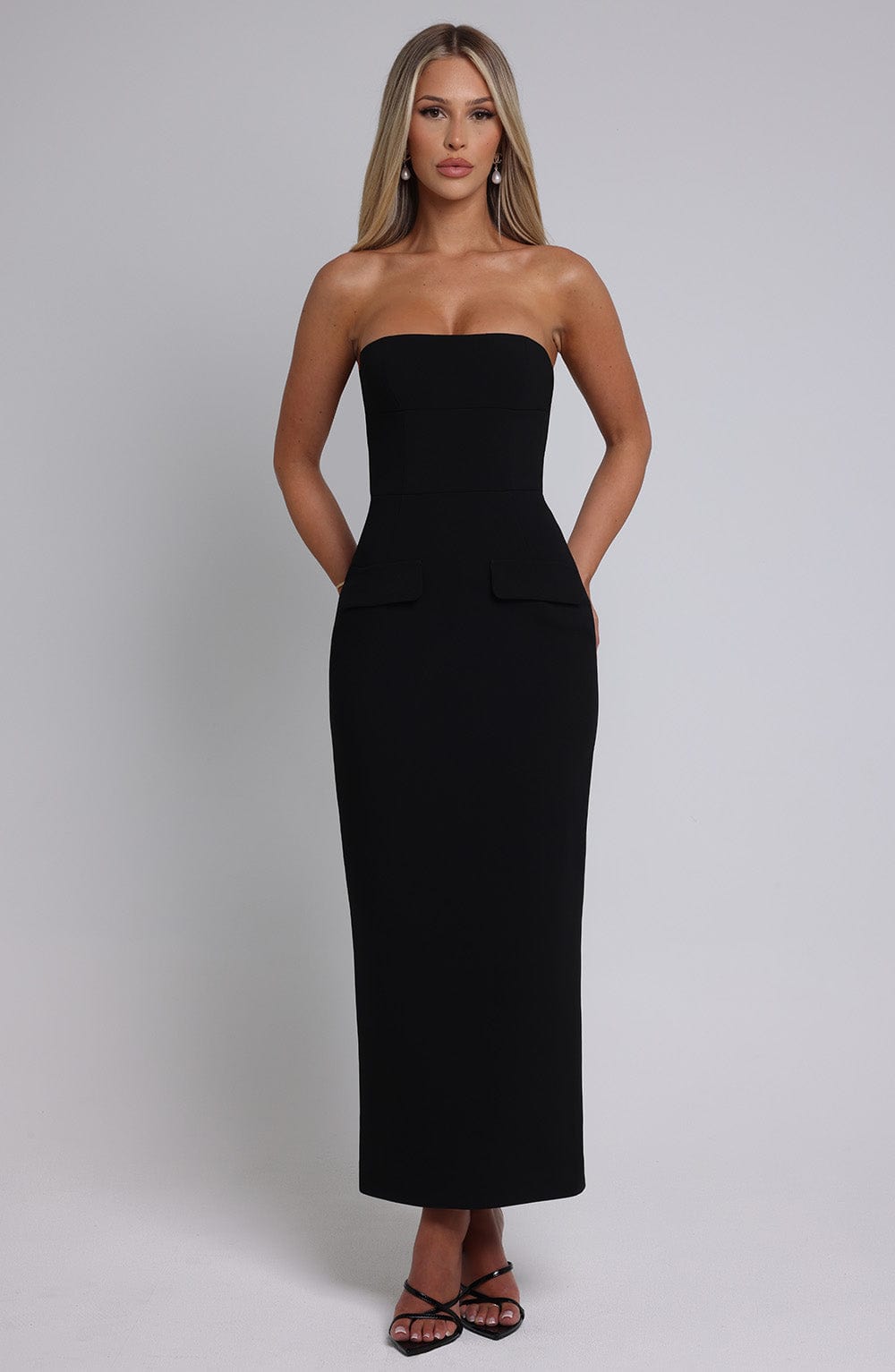 Vestido Midaxi Roxanne - Negro