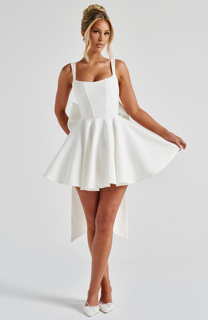 Vestido Mini Rue - Marfil