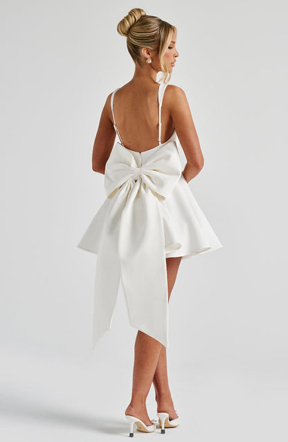 Vestido Mini Rue - Marfil