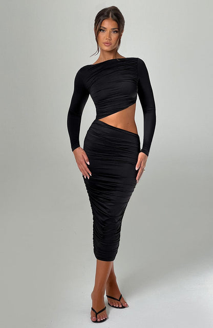 Vestido Midi Rylee - Negro