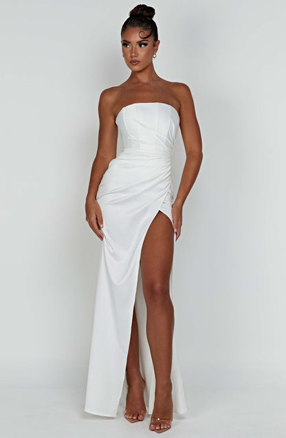 Vestido Maxi Safiya - Marfil