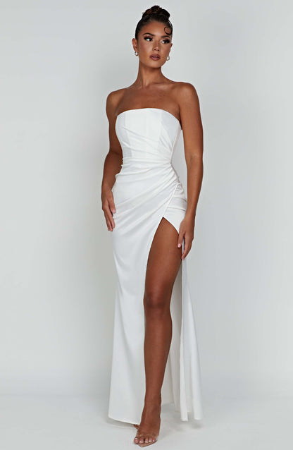 Vestido Maxi Safiya - Marfil