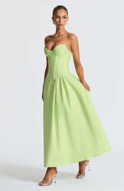 Vestido Midi Salma - Limón