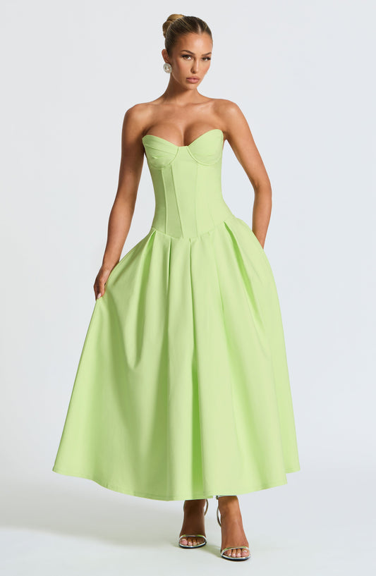 Vestido Midi Salma - Limón