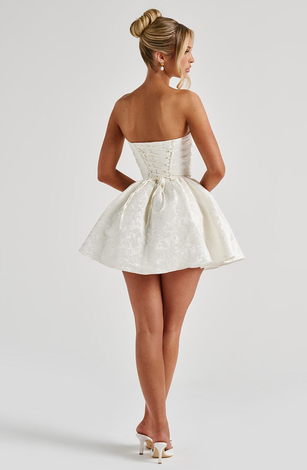Vestido Mini Salome - Marfil