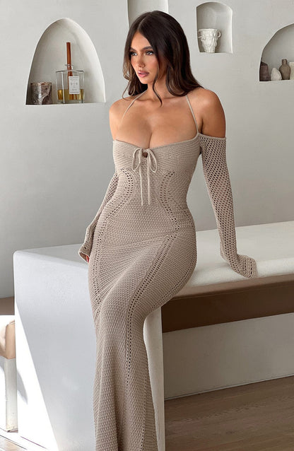 Vestido Maxi Samariah - Beige