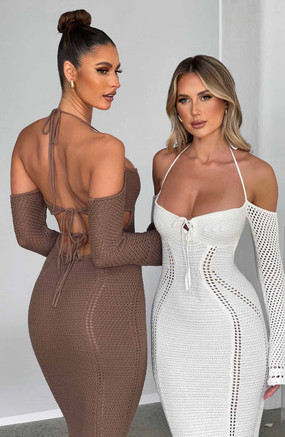 Vestido Maxi Samariah - Chocolate