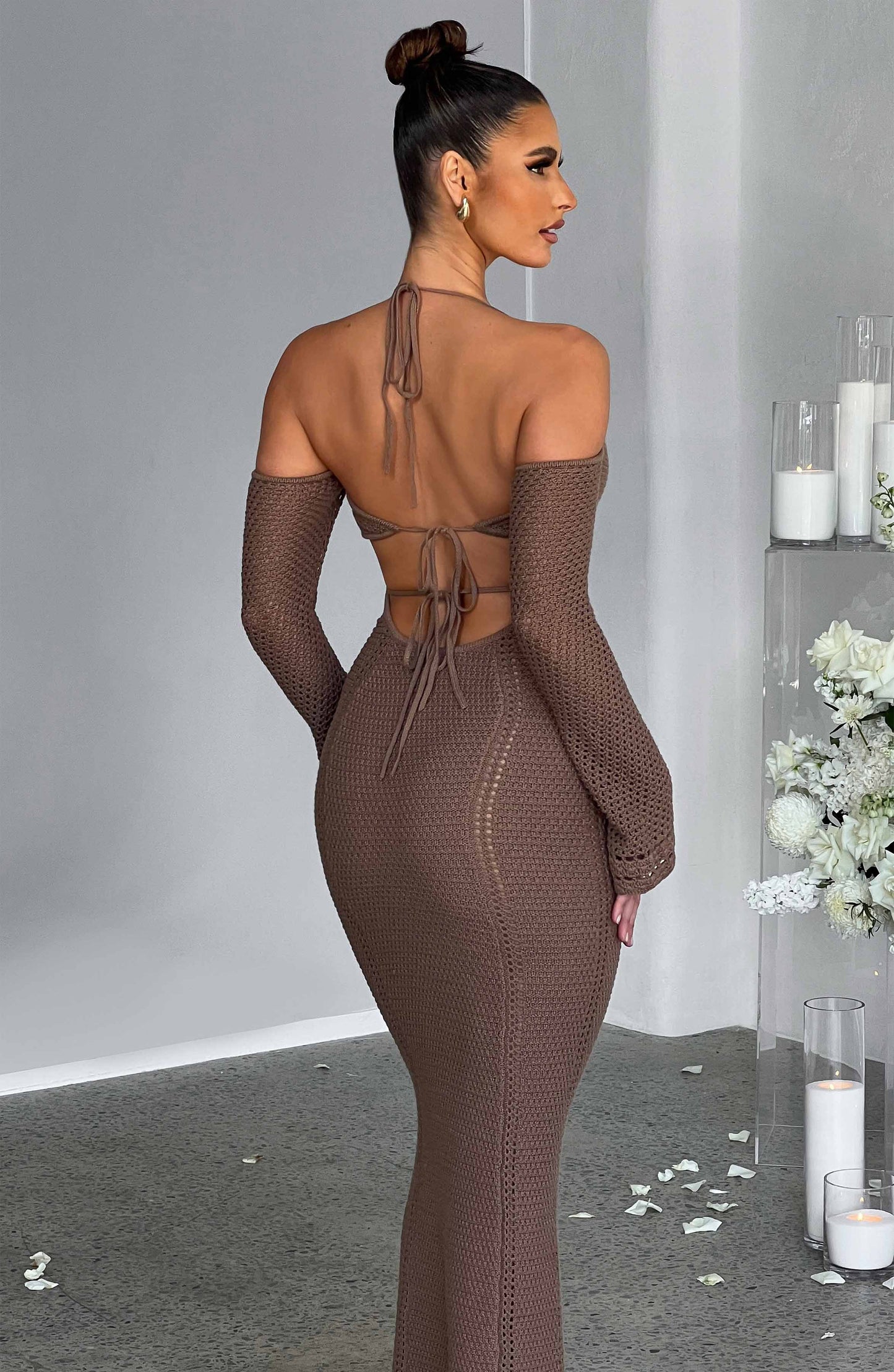 Vestido Maxi Samariah - Chocolate