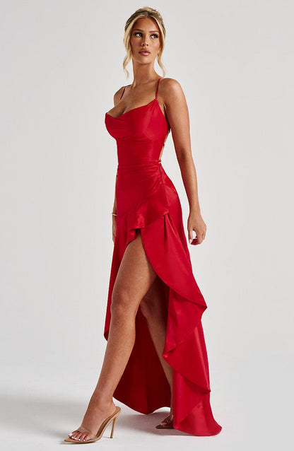 Vestido Maxi Samira - Rojo