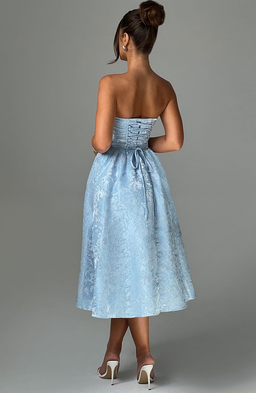 Vestido Midi Saoirse - Azul