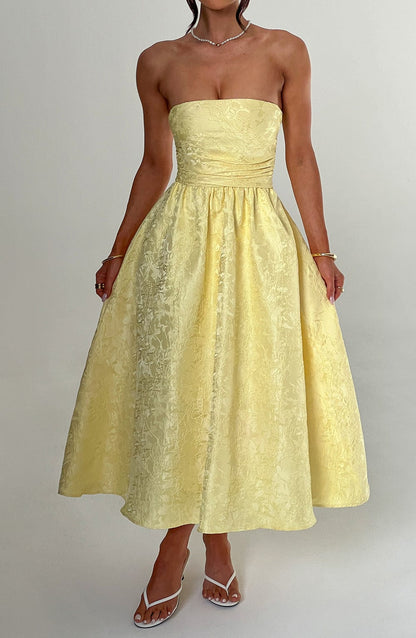 Vestido Midi Saoirse - Limón